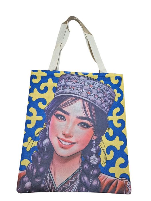 Сумка шоппер в этно стиле