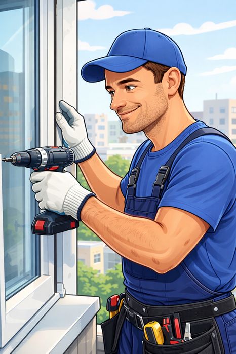 Ремонт окон ПВХ и алюминия