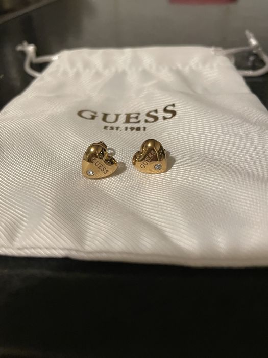 Обеци Guess Нови в златисто обици