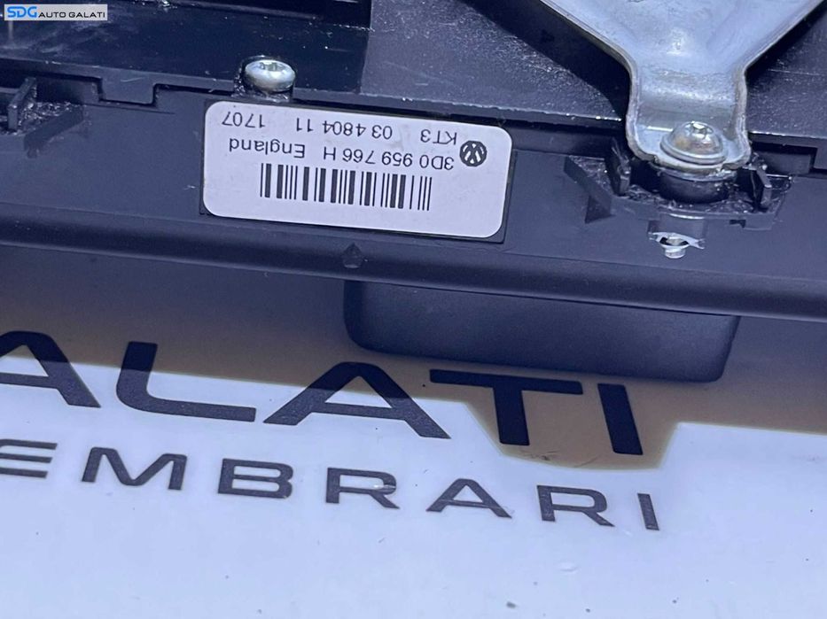 Panou Consola Comanda Buton Butoane Reglaj Scaun Dreapta Fata Electric Volkswagen Phaeton 2002 - 2016 Cod 3D0959766H