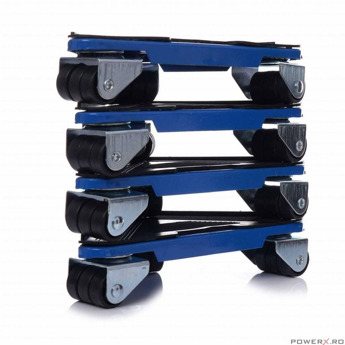 Sistem pentru mutare mobila, sarcina maxima 75 kg, 5 piese, Kraft