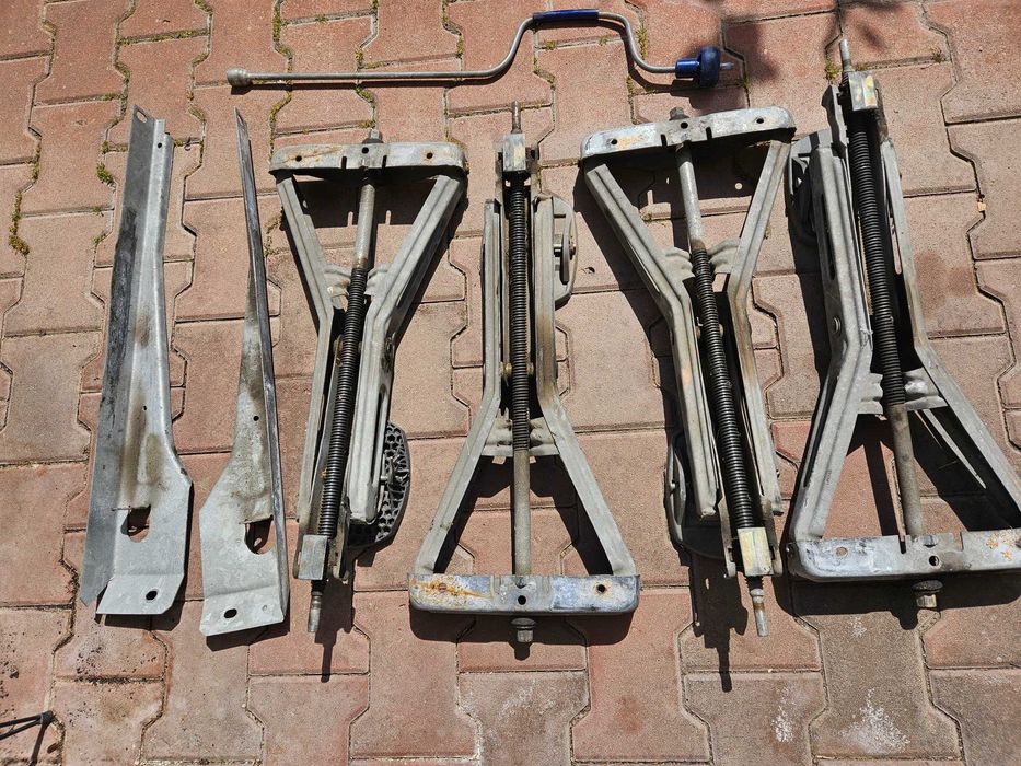 Sprijin picioare AL-KO rulota 1000 kg galvanizate