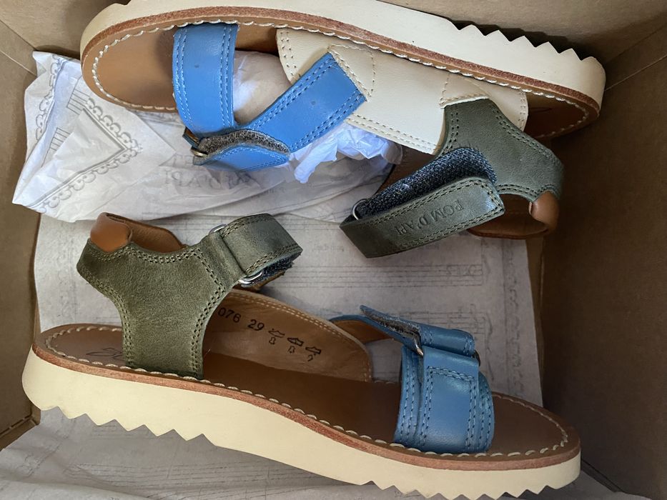 Кожени сандали Pom D'Api 29