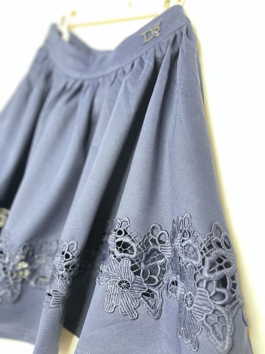 Школьняя синяя юбка для девочек