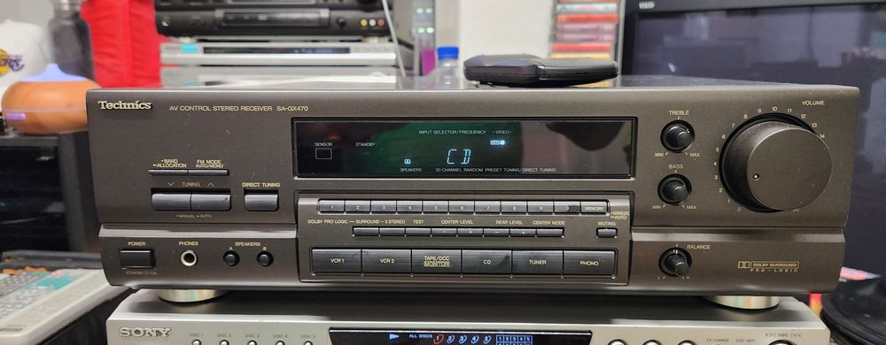 Sistem Receiver Technics cu telecomandă