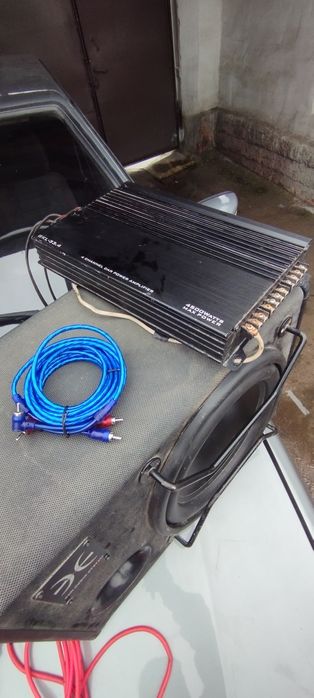 сабвуфер и усилитель