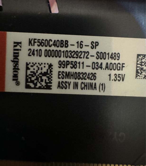 Ddr 5 32g 6000ghz, без обмена