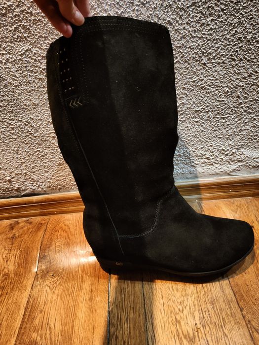 Зимние натуральные сапоги