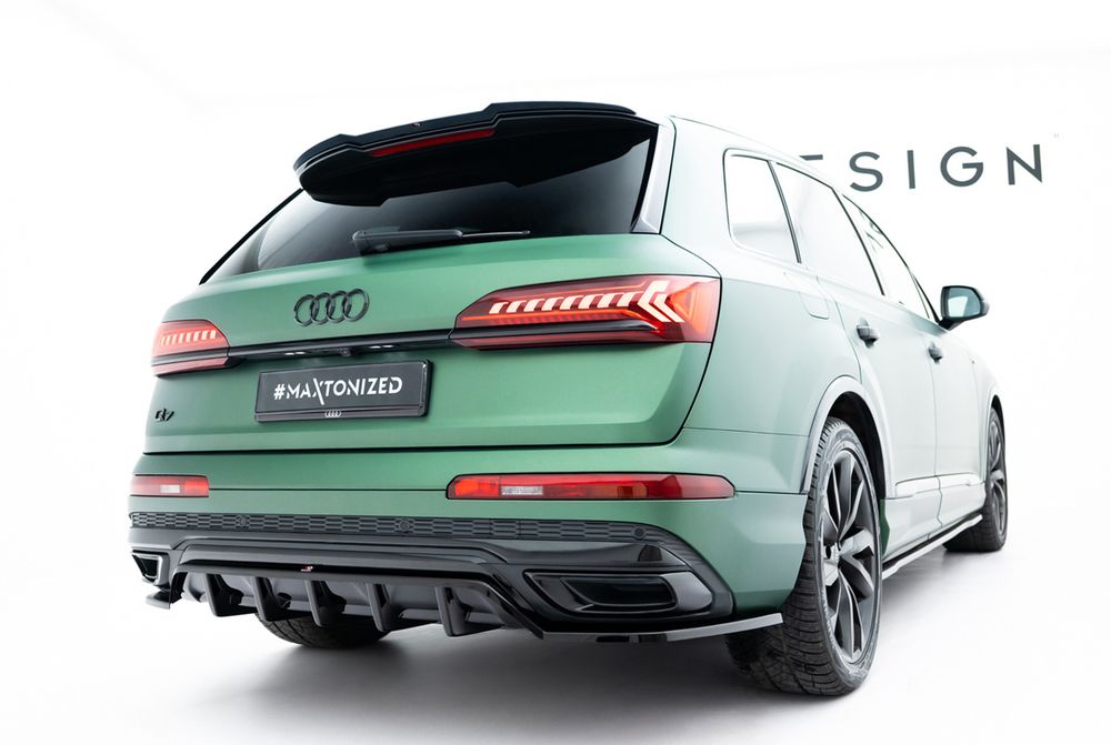 Добавка за задна броня Maxton design за Audi Q7 S-line (2019-2023)