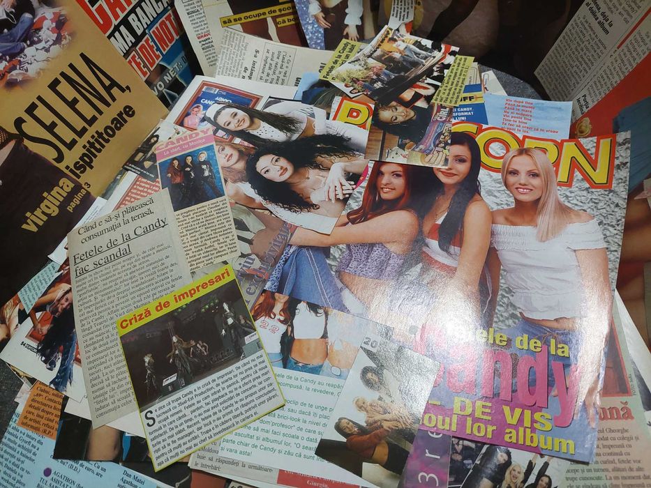 Colectie de articole cu trupa Candy