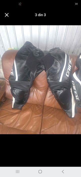 Vand costum motocicleta Dainase marime 56geaca-54pantaloni.in jur de 80kg