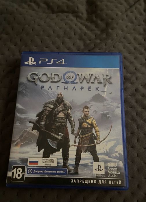 God of War ragnarök PS4 RUS