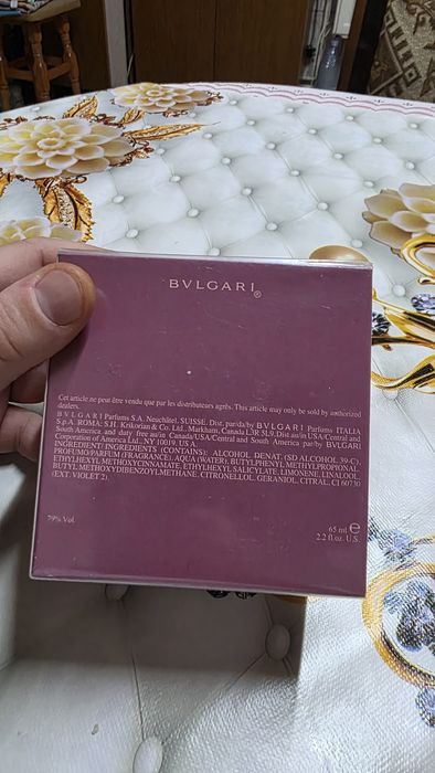 Parfum Bvlgari omnia