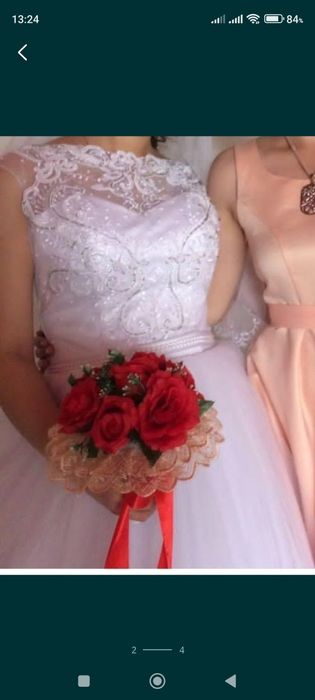 Свадебная платье срочно!