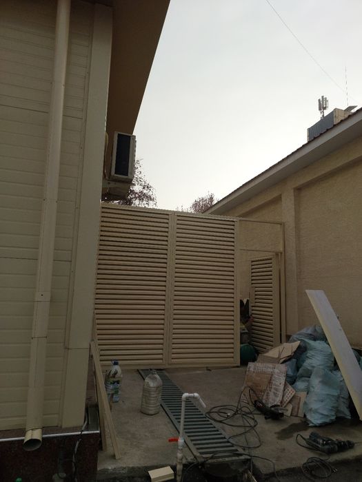 Металический Жалюзи, заборы изготовленя жалюзи заборы из оцинковки