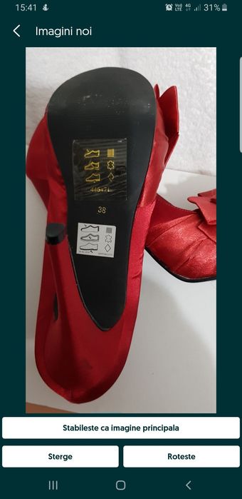 Pantofi ocazie damă