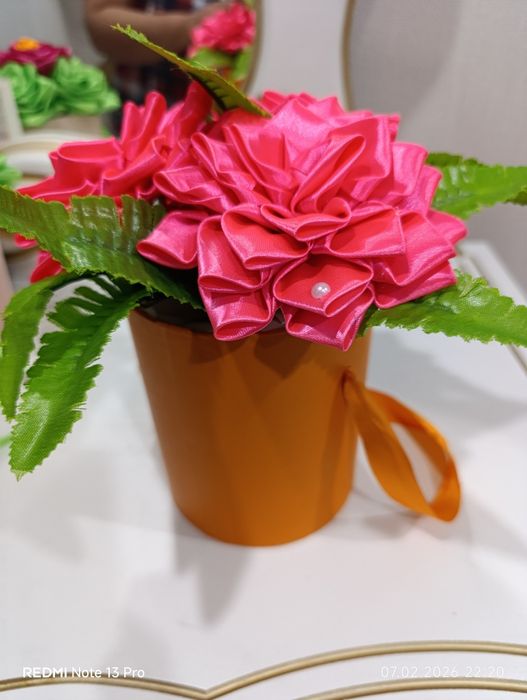 Цветы ручной работы