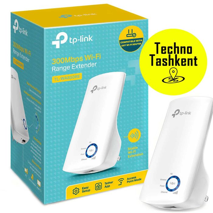 Усилитель Wi-Fi сигнала Tp-Link репитер (Garantiya) (Dostavka bor)