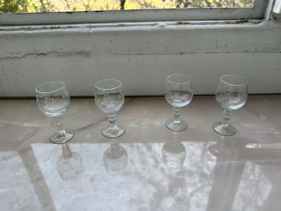 Pahare vintage cristal