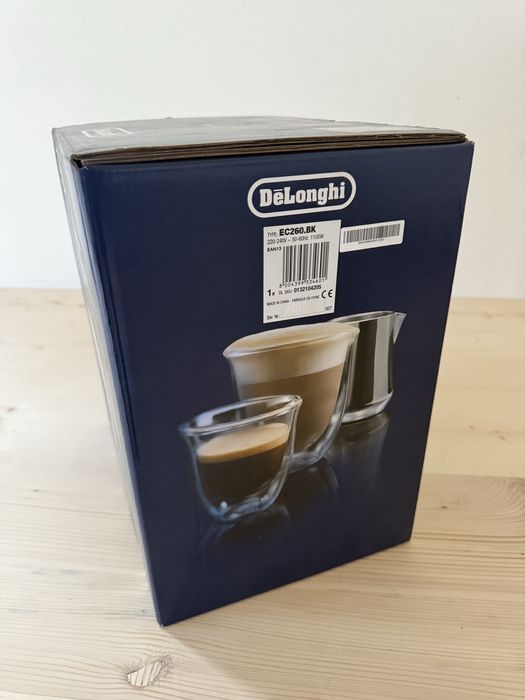 Cafetiera / aparat pentru cafea delonghi stilosa ex260bk