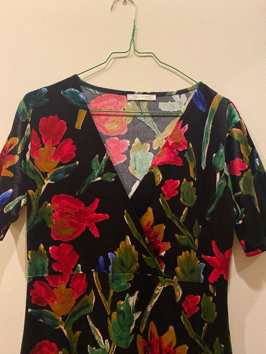 Rochie Zara din velur elastic