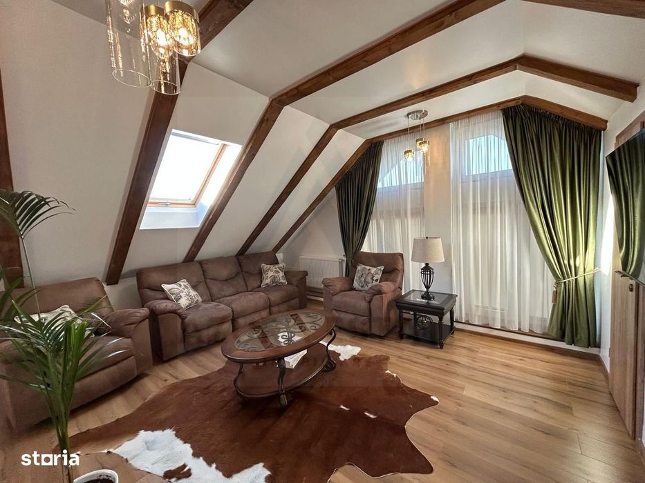 Penthouse lux 122 mp utili 4 camere 3 bai etaj 2 in Arhitectilor