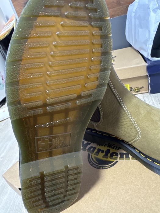 Dr. Martens 2976 CHELSEA - Botine clasice - Muted olive