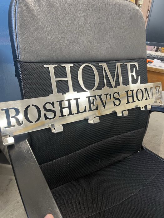 Луксозни закачалки с персонален надпис от неръждаема стомана