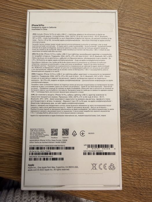 Iphone 14 PRO mov / deep purple