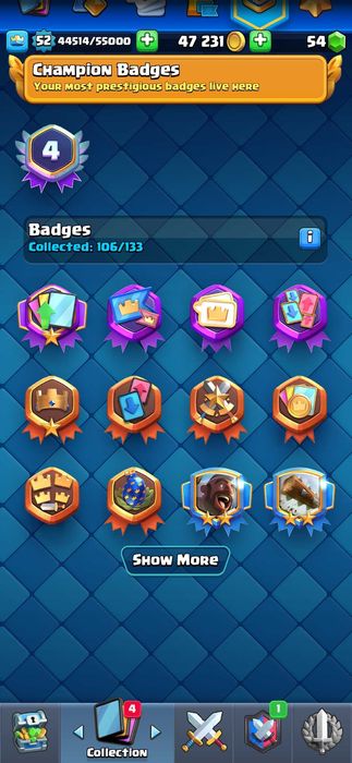 10k clash royale acaunt