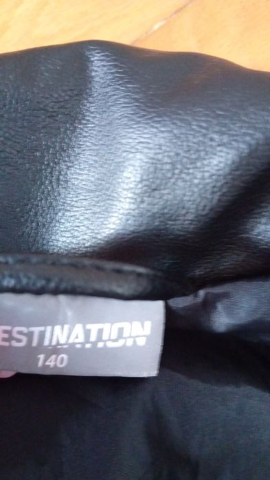 Geaca fetite imitație piele mărimea 140