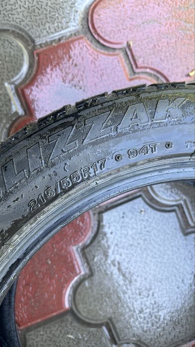 Bridgestone 215/55/17  made in Japan