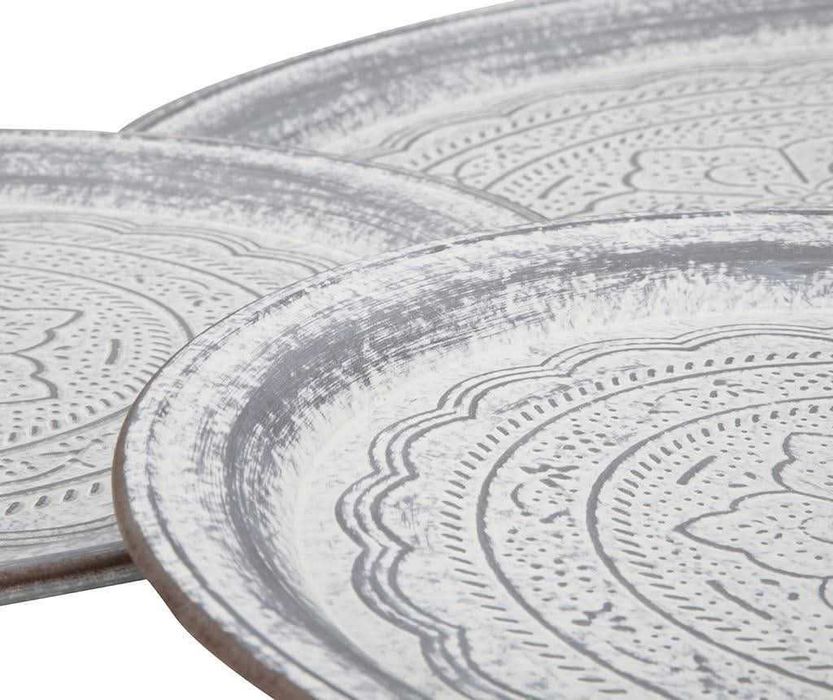 Set 3 tavi decorative metalice