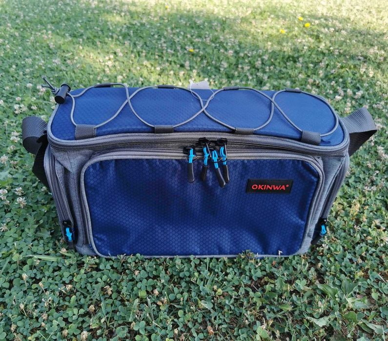 Луксозна спининг чанта с включени 2 голями кутии Okinwa 05824