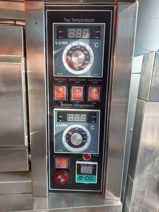 1.Двойна фурна за закуски нова  13 KW - една година гаранция