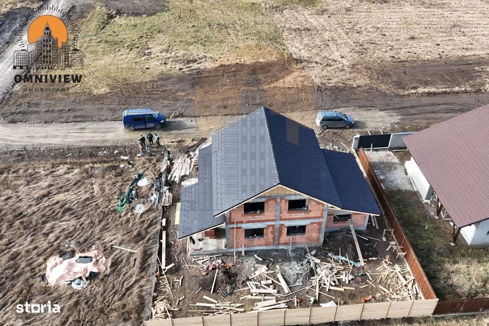 Casă nouă cu garaj, 145 mp utili, teren 500 mp–TVA inclus