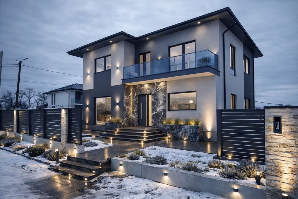 Vila de lux Hlincea , panoramic 360 , strada asfaltata !