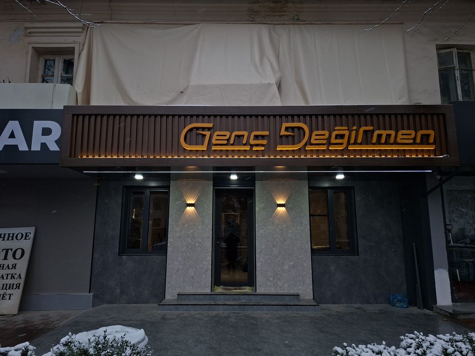 Наружная реклама Tashqi va ichki reklama