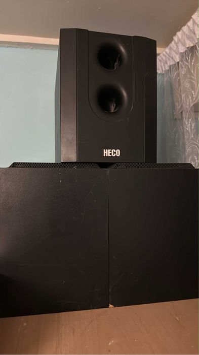 Sony Receiver с бас колонка и две SAT R1 колони