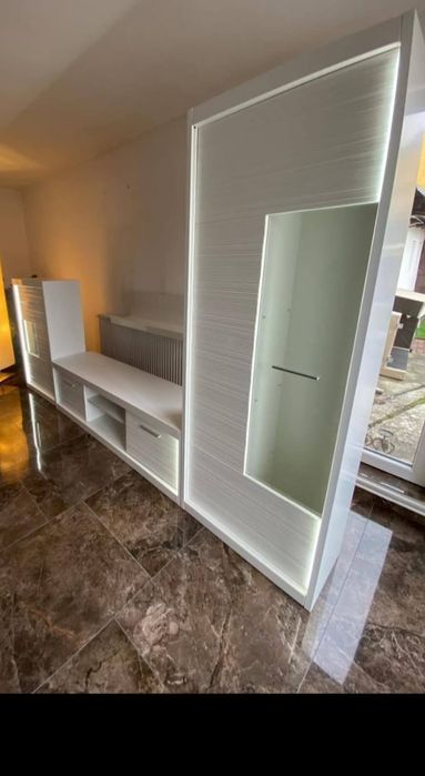 Mobila living MDF cu led