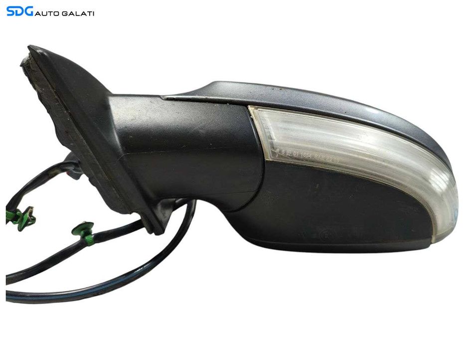 Oglinda Stanga Electrica Volkswagen Passat B6 2005 - 2010 Culoare Gri LA7T Cod 3C0857933 [LR1306]