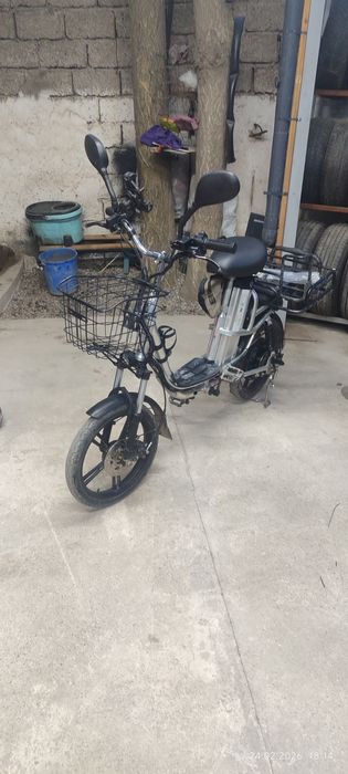 электровелосипед из  России 2акб