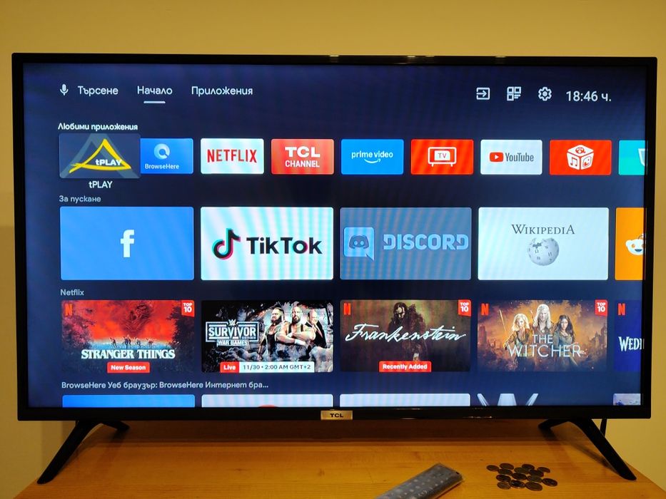 TCL 40ES560 smart TV