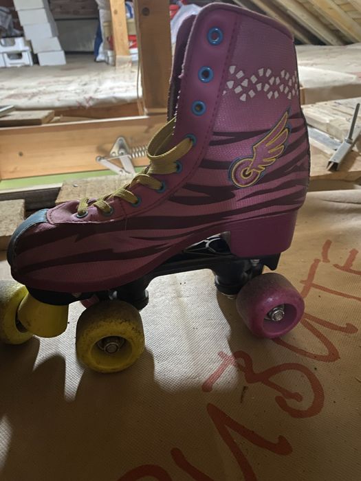 Кънки/ролери за момиче сой луна и розови