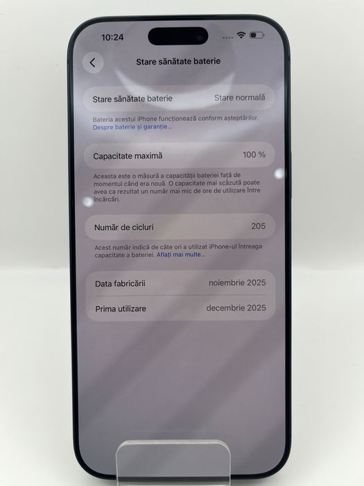 Iphone 17 Pro Max  100% 256gb Amanet BKG