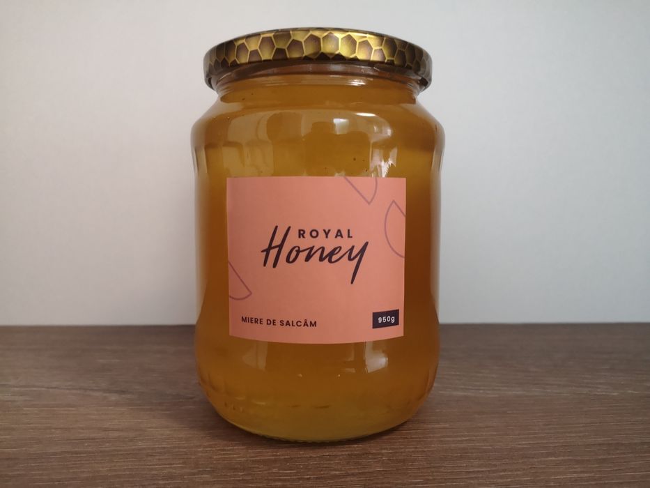 Miere de salcâm 100% naturală