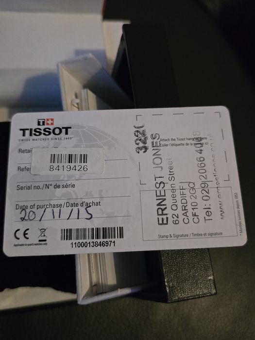 Страхотен часовник Tissot PRS 200