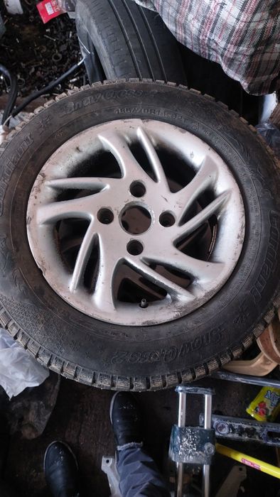 Диски с зимний шинами