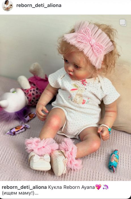 Кукла Реборн Аяна ,со скидкой