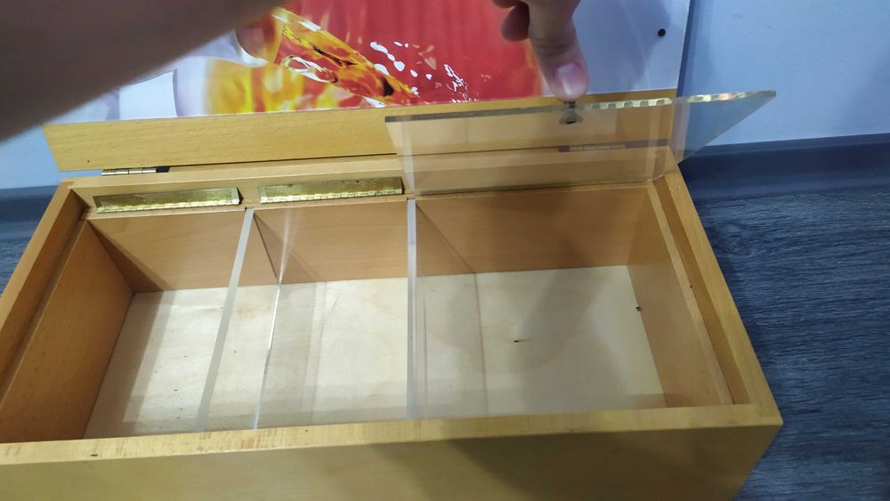 Дървена кутия за чай RONNEFELDT